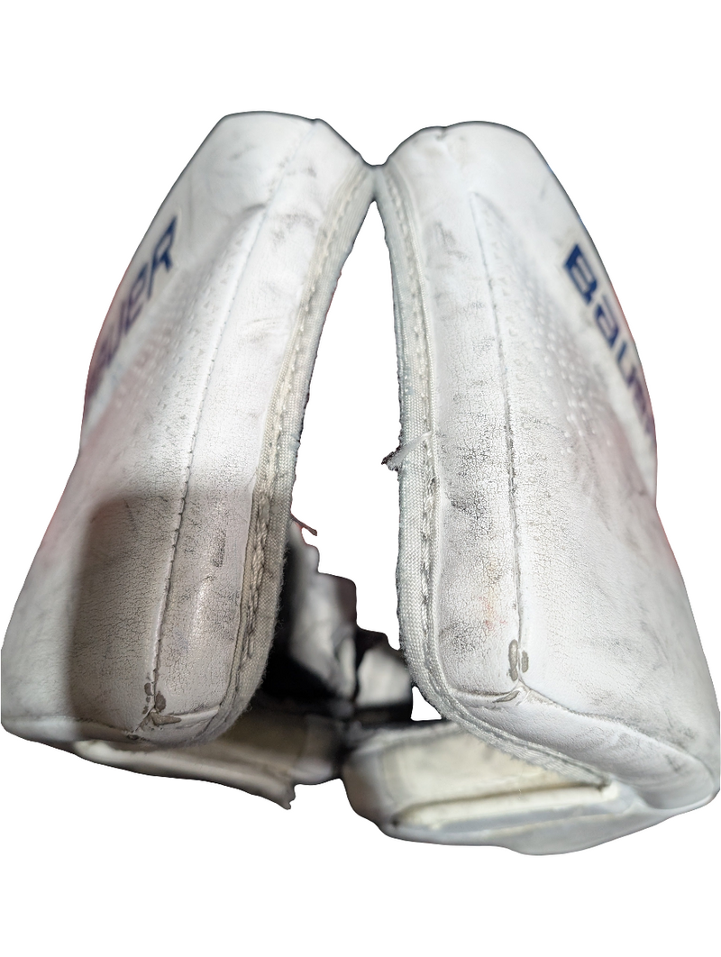 Load image into Gallery viewer, Used Bauer GSX Junior Medium Hockey Goalie Leg Pads
