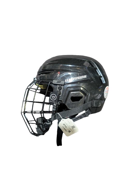 Used Warrior Alpha One Combo Hockey Helmet
