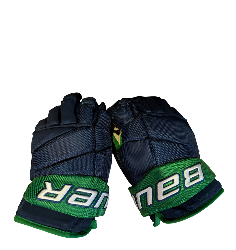 Load image into Gallery viewer, Used Bauer Vapor Pro Sno-King Hockey Gloves 13&quot;
