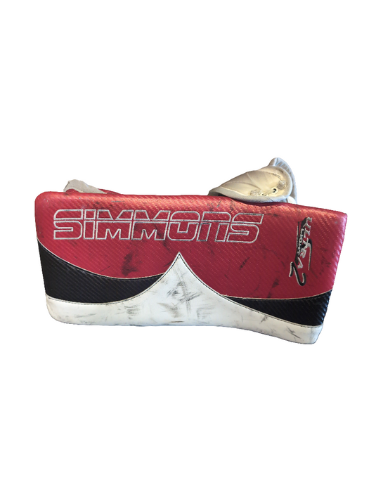 Used Simmons Ultra Light 2 Hockey Goalie Blocker