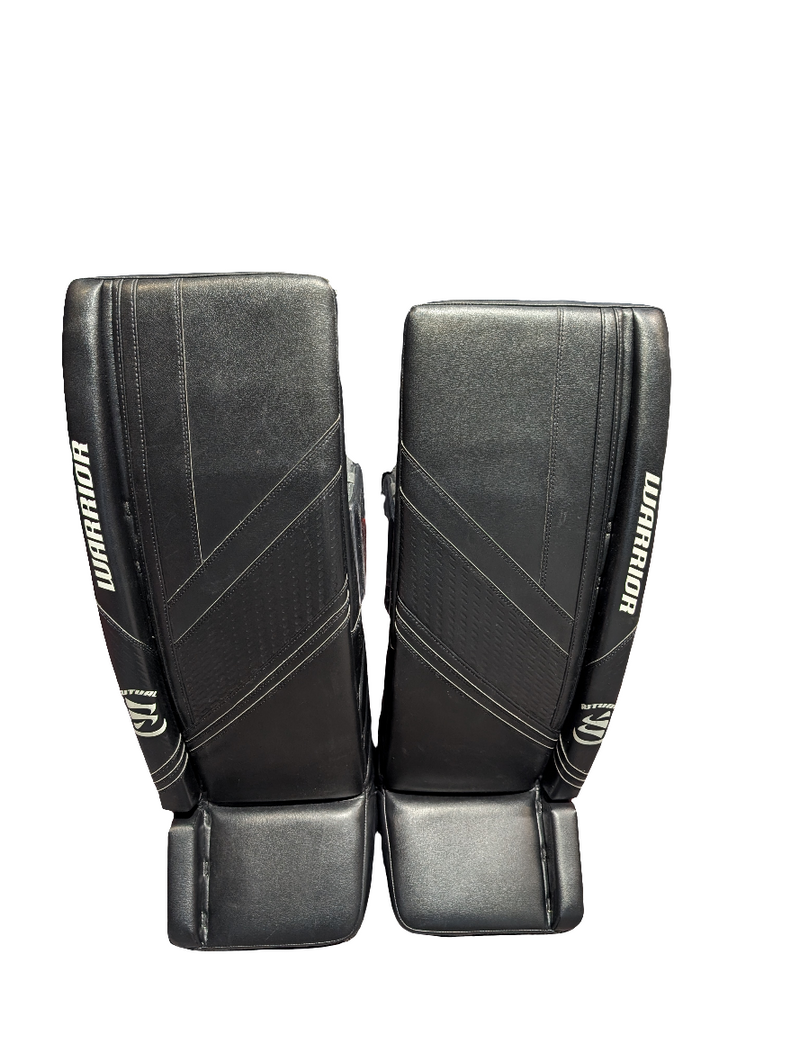 Load image into Gallery viewer, Used Warrior Ritual G6E+ Senior 35+1.5&quot; Goalie Leg Pads
