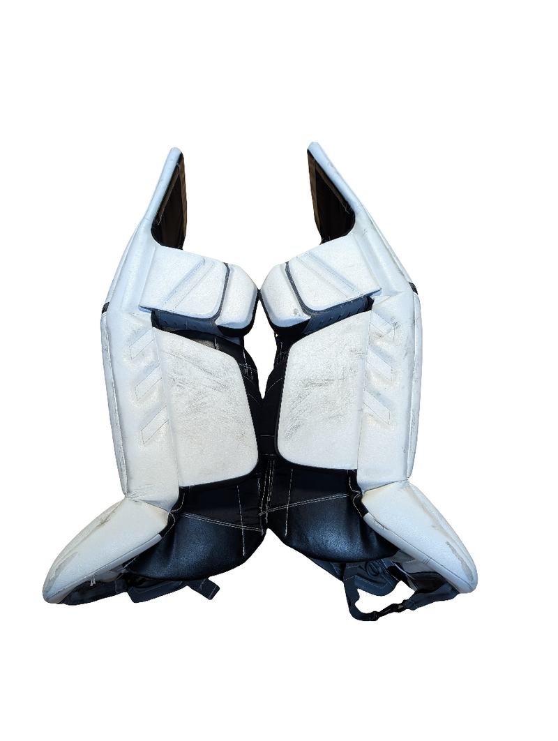 Load image into Gallery viewer, Used Warrior RG5 Senior Plus 36+1.5&quot; Hockey Goalie Pads
