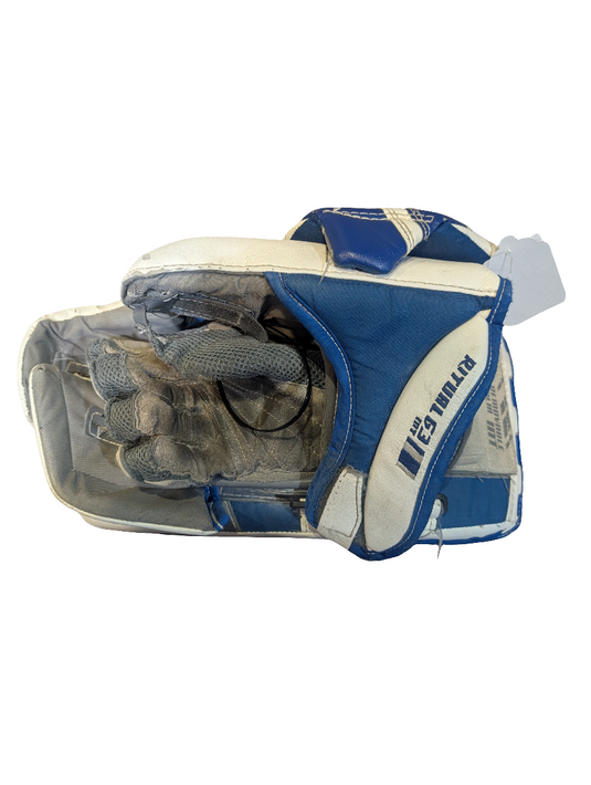 Used Warrior Ritual G3 Regular Intermediate Hockey Goalie Blocker