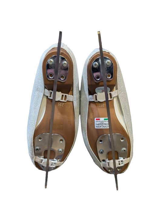 Used Risport Scott Hamilton 235mm Ladies Figure Skates