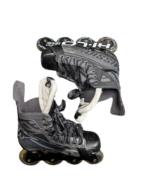 Used Mission Inhaler DS7 Size 2E Inline Hockey Skates