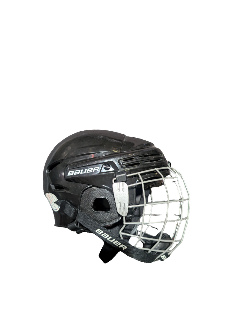 Load image into Gallery viewer, Used Bauer 2100 Junior Hockey Helmet Combo

