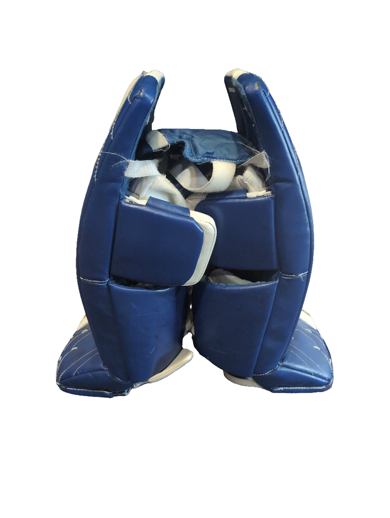 Load image into Gallery viewer, Used Bauer Supreme One60 28+1&quot; Junior Hockey Goalie Leg Pads
