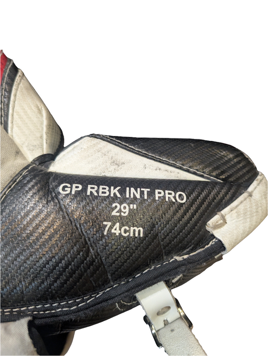 Reebok Premier Series Intermediate 29" 74cm Used Goalie Pads