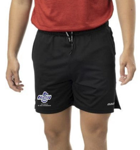Load image into Gallery viewer, Sno-King Jr Thunderbirds S24 Bauer Team Knit 7 inch Short
