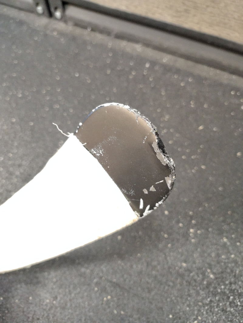 Load image into Gallery viewer, Used All Black Left Handed Hockey Stick (TOE IS BROKEN)
