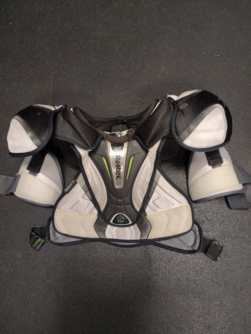 Load image into Gallery viewer, Used Reebok 11K KFS Hockey Shoulder Pads - Size: Sr Large
