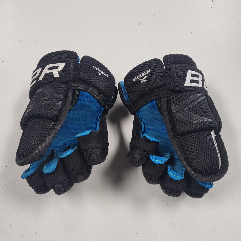 Load image into Gallery viewer, Used Bauer X Hockey Gloves 9 Inch
