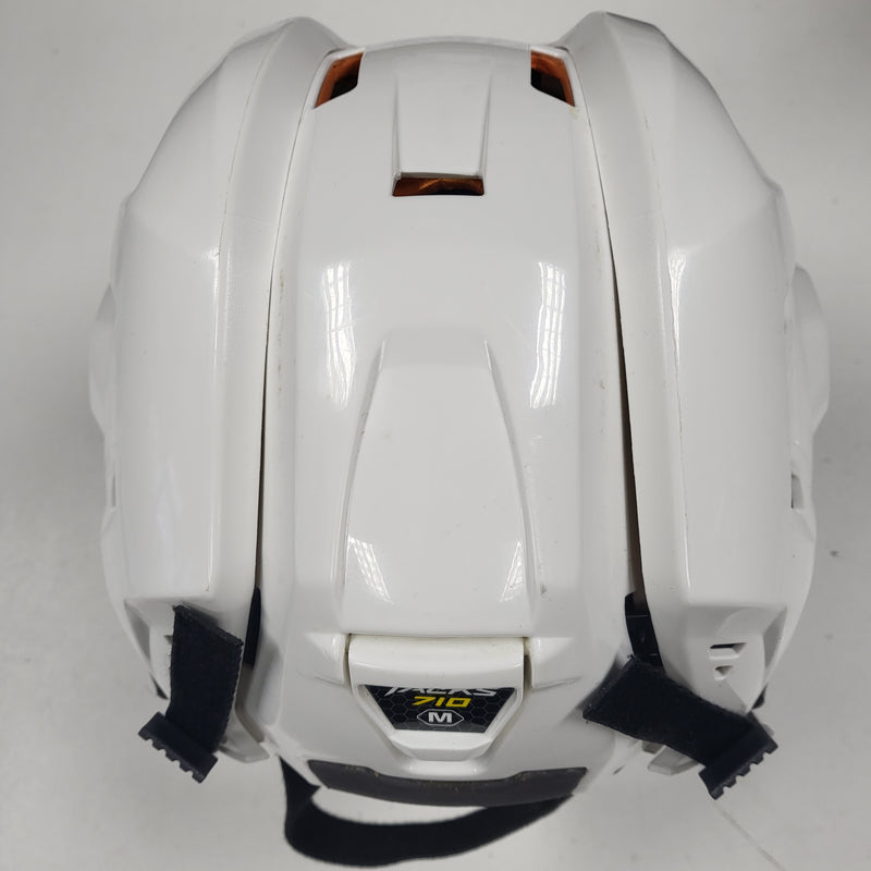 Load image into Gallery viewer, Used CCM Tacks 710 Hockey Helmet With Cage - Size: Medium
