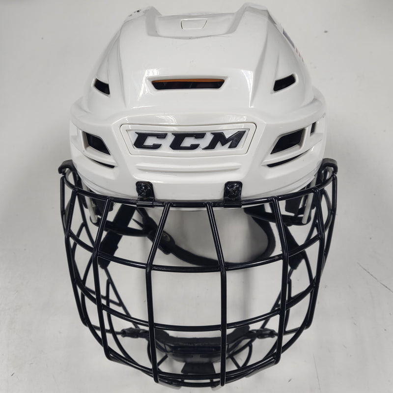 Load image into Gallery viewer, Used CCM Tacks 710 Hockey Helmet With Cage - Size: Medium
