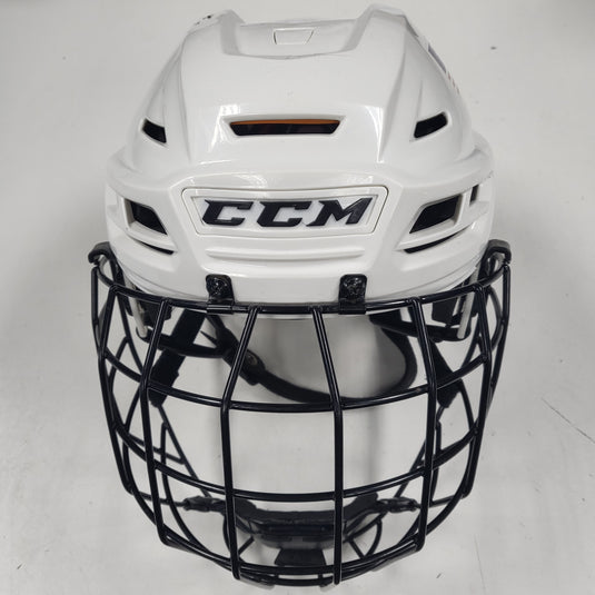 Used CCM Tacks 710 Hockey Helmet With Cage - Size: Medium
