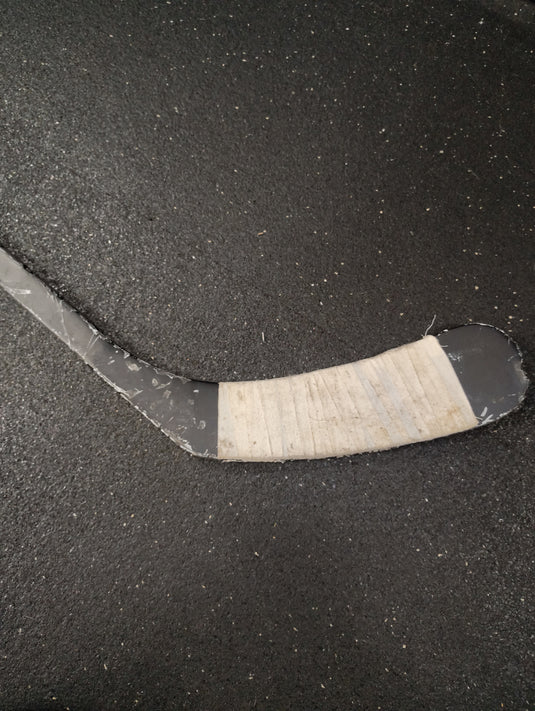 Used All Black Left Handed Hockey Stick (TOE IS BROKEN)