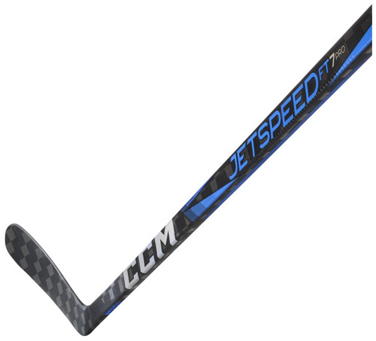 BLUE CCM Jetspeed FT7 Pro Senior Hockey Stick