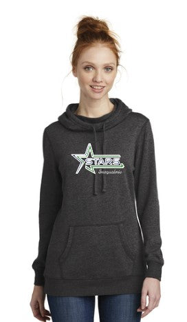 STARS Ladies Lightweight Fleece Hoodie