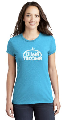 Climb Tacoma Womens' Fitted Perfect Tshirt