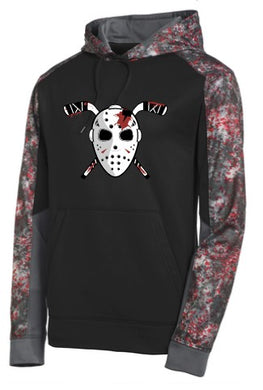 Slashers Performance Black/Red Hoodie