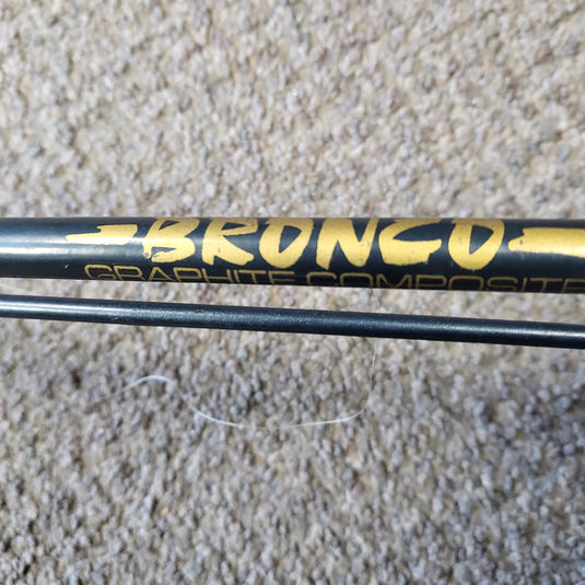 Used Abu Garcia Bronco BS60L Fishing Pole with Shakespeare Excursion Reel