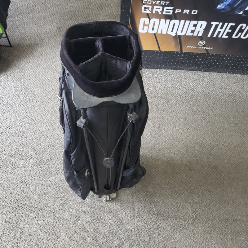 Load image into Gallery viewer, Used Jones Golf Black Stand Bag
