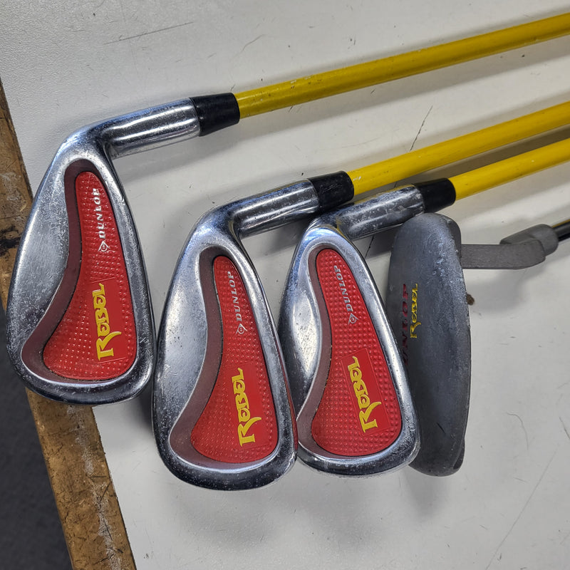 Load image into Gallery viewer, Dunlop Rebel Junior 5-7-9-Putter Golf Set
