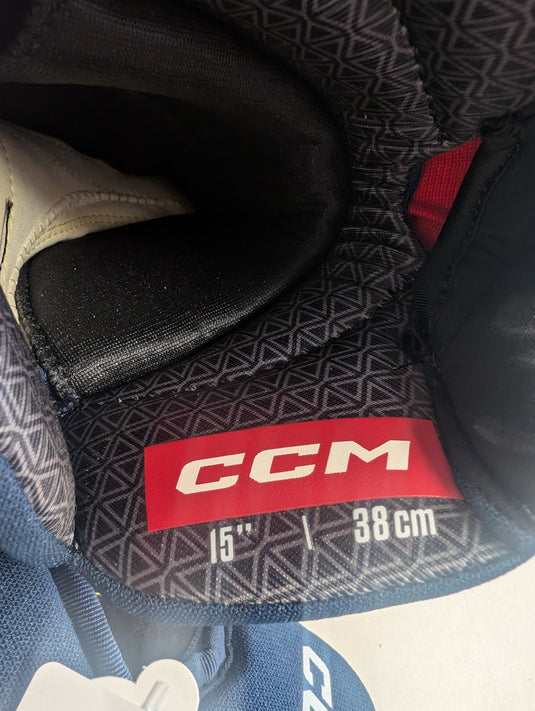 Used CCM 85C Regals Senior 15"Hockey Gloves