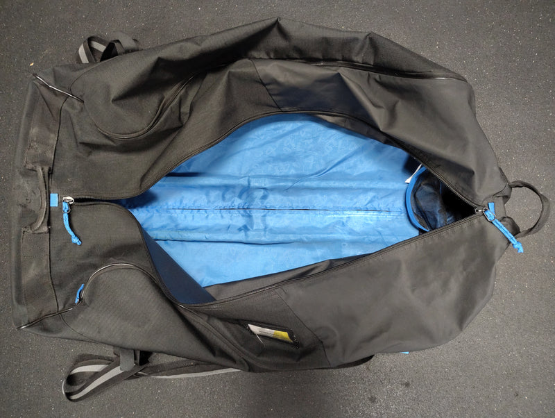 Load image into Gallery viewer, Used Bauer Hockey Roller Bag - Size: 40"x20"
