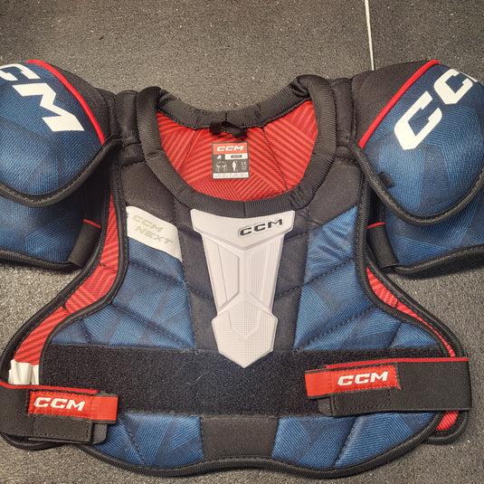 Used CCM Next Hockey Shoulder Pads JR Medium