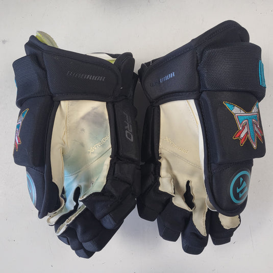 Used Warrior Alpha Tacoma Rockets Hockey Glove - Size: 13"