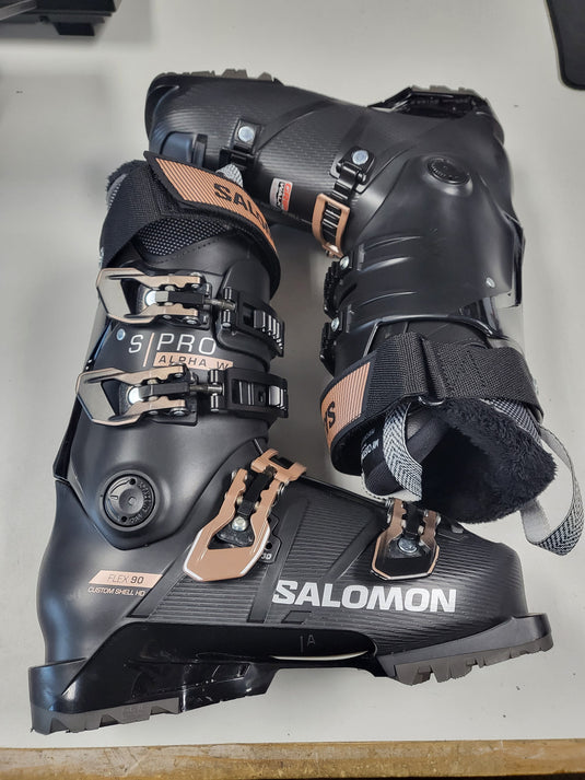 Used Salomon S/Pro Alpha W Size 24/24.5 Downhill Ski Boots