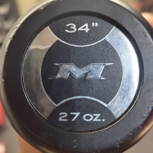 Used Miken Ultra Gold Gamer Softball Bat 34" 27 oz.