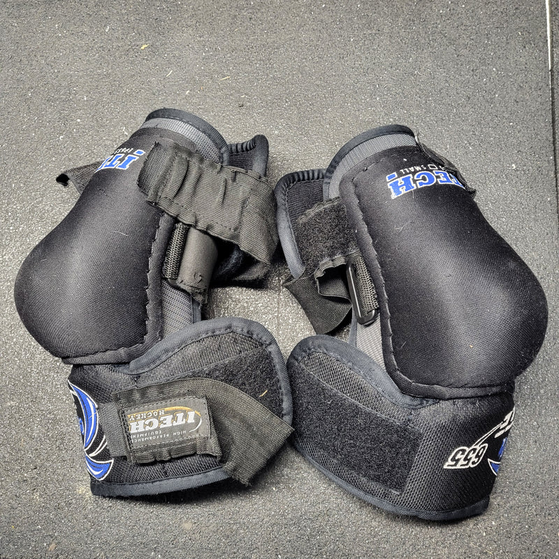 Load image into Gallery viewer, Used Itech EP655 Hockey Elbow Pads SR Large

