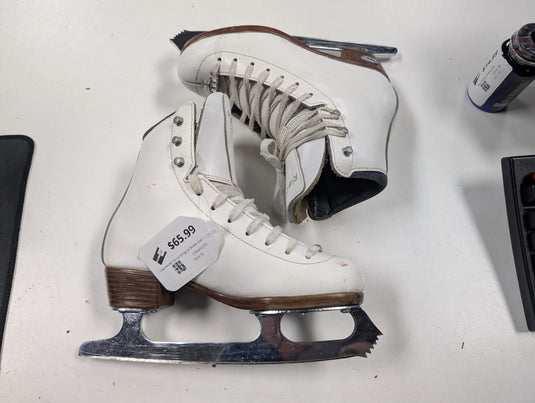 Used Riddell Diamond Figure Skates Size 1