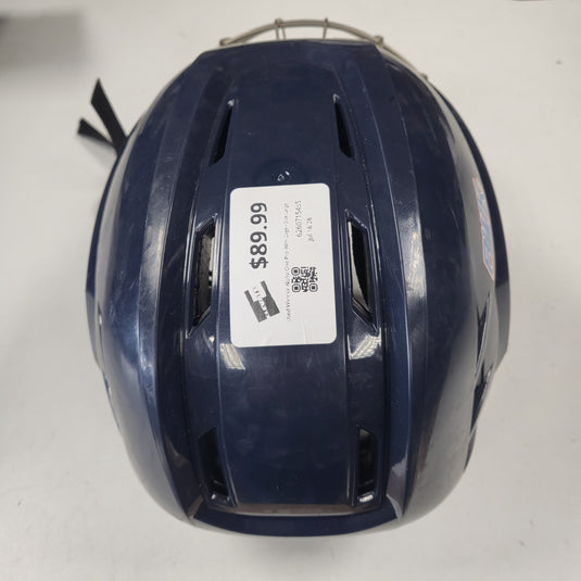 Used Warrior Alpha One Pro With Cage - Size Large