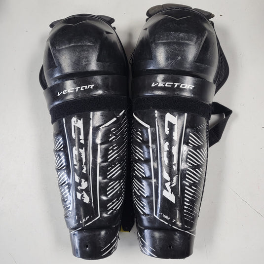 Used CCM Tacks Vector Shin Guards - 14 Inch