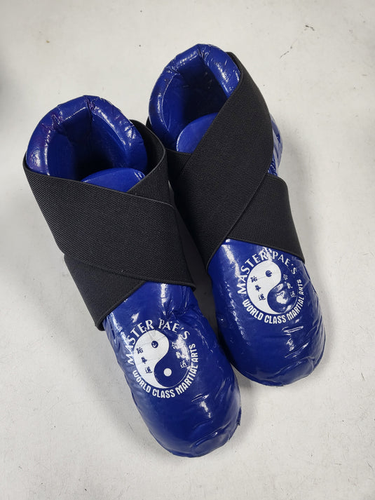 Used Taekwondo Sparring Feet Guards