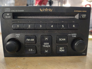 Mitsubishi infinity Mr587252 6-disc cd changer used