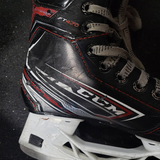 Used CCM Jetspeed FT470 Hockey Skates Size 1