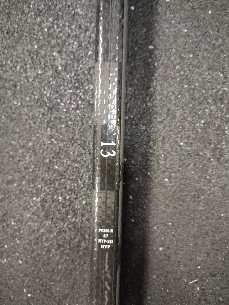 Load image into Gallery viewer, Used Bauer Hyperlite Right Handed Hockey Stick Cut Down
