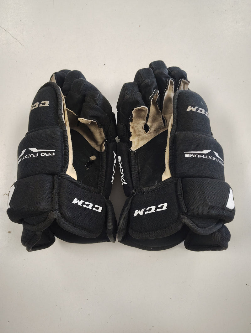 Load image into Gallery viewer, Used CCM Tacks 4R Lite 14" Hockey Gloves
