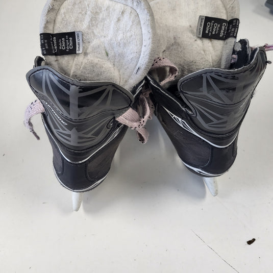 Used Bauer Supreme S140 Jr Size 2D Hockey Skates
