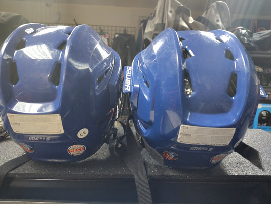 Used Bauer IMS 5.0 Small Hockey Helmet Blue