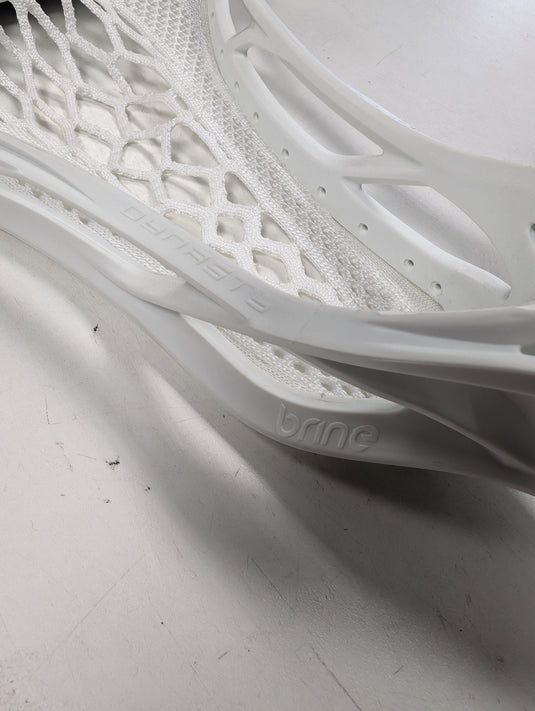 Brine Dynasty Warp Pro Kyle Ohlmiller White/Black Attack Women's Lacrosse Stick