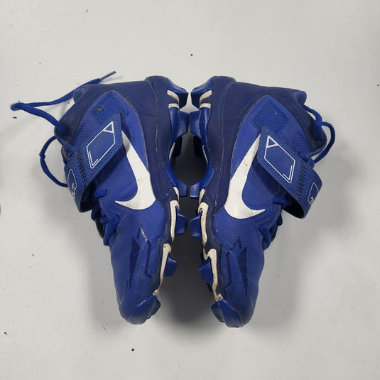 Used Nike Mike Trout Size 4Y Royal Blue Baseball Cleats