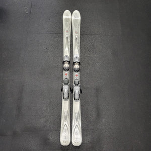 Used K2 160cm True Luv T:Nine Women's Skis W/Bindings