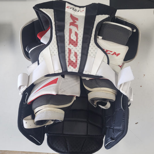 Used CCM E Flex 5.9 Goalie Chest Protector INT M