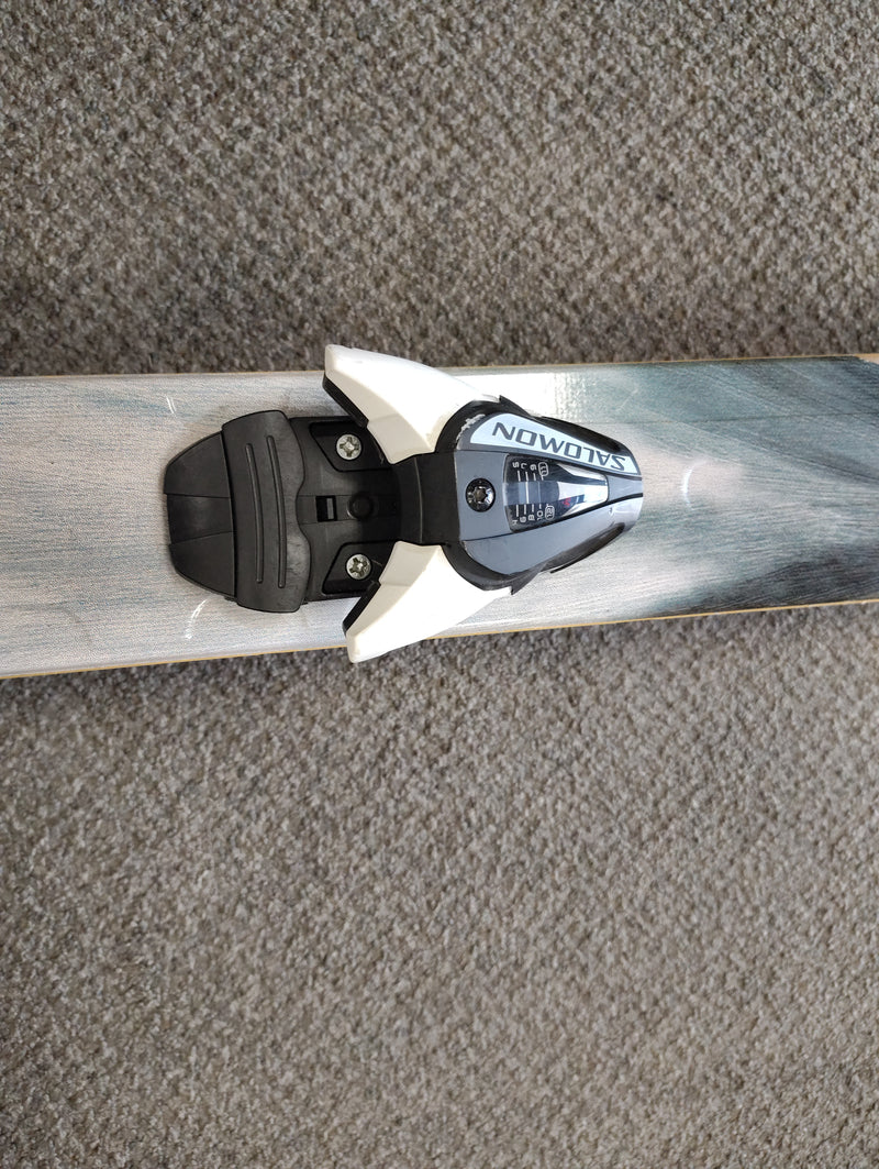 Load image into Gallery viewer, Used Line Prophet 90 (2012) Model Skis Wth Salomon Bindings Z12
