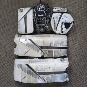 Used Franklin Sports NHL Street Hockey Goalie Set